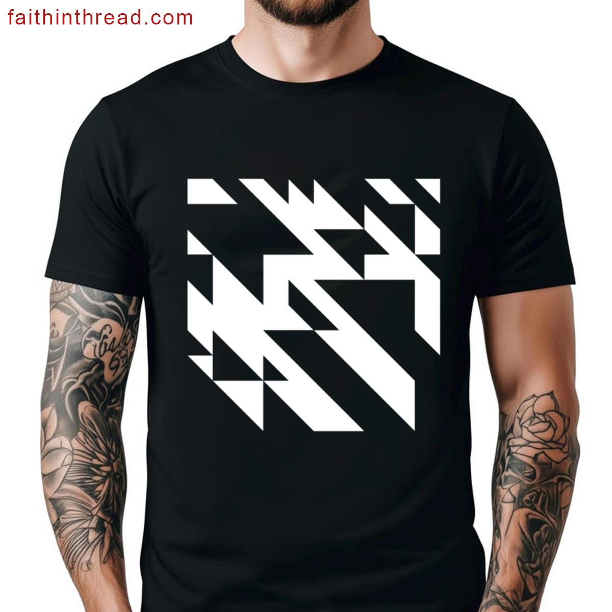 Autechre White Pattern Shirt