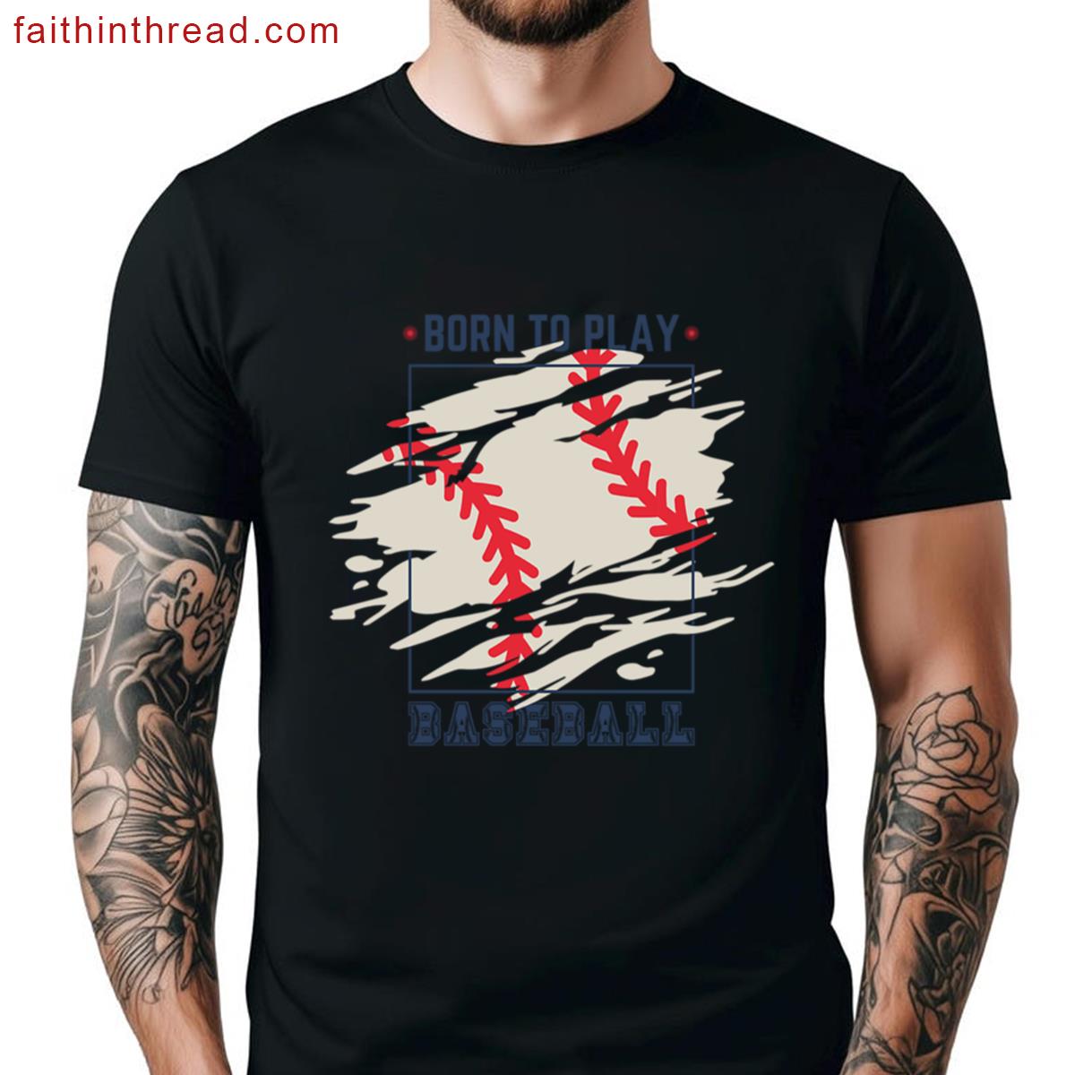 Born Play Baseball Shirt