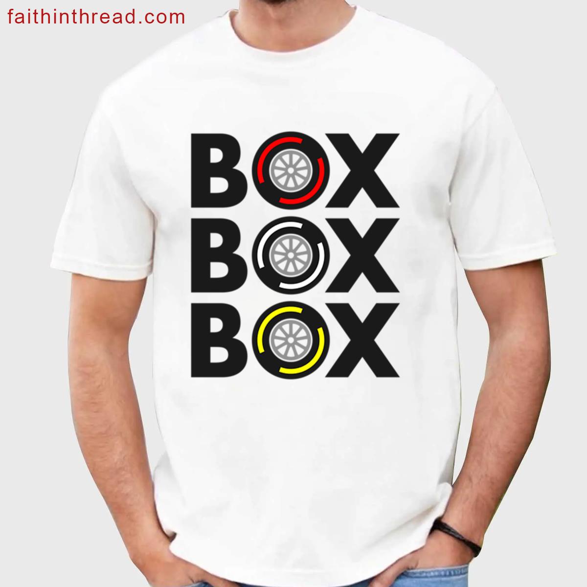 Box Box Box F1 Tyre Compound Design Shirt