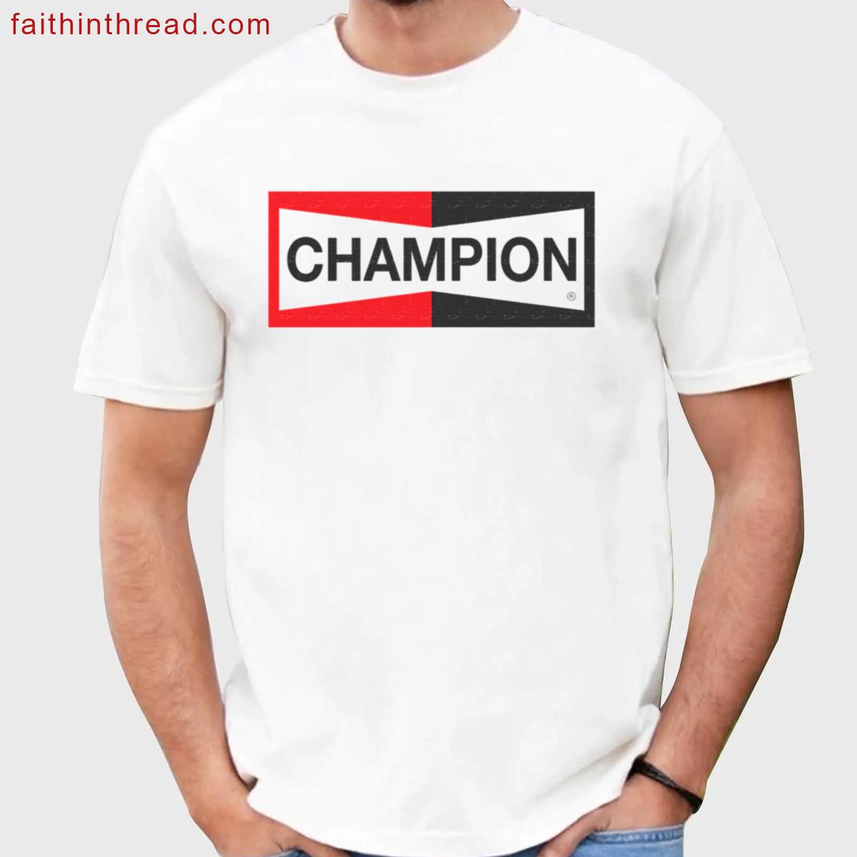 Brad Pitt Cliff Booth Vintage Champion Shirt
