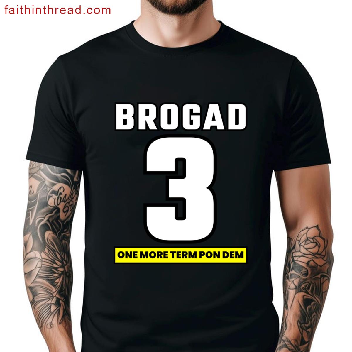 Brogad Third Term Jamaica General Election 2025 Vote Jlp Shirt