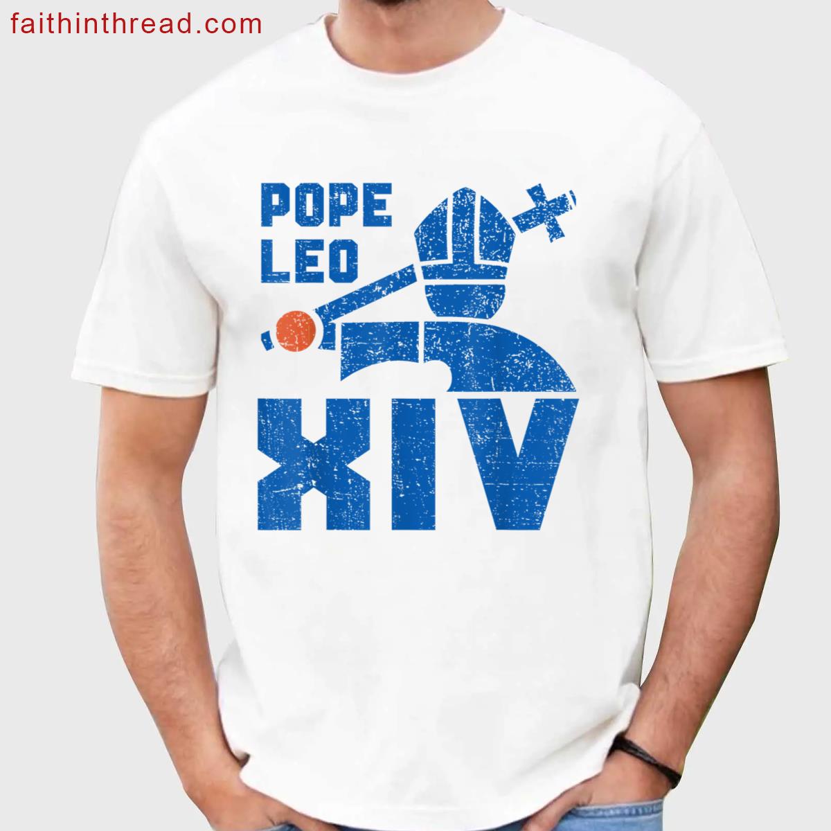 Chicago Pope Leo Xiv Da Pope Baseball Shirt