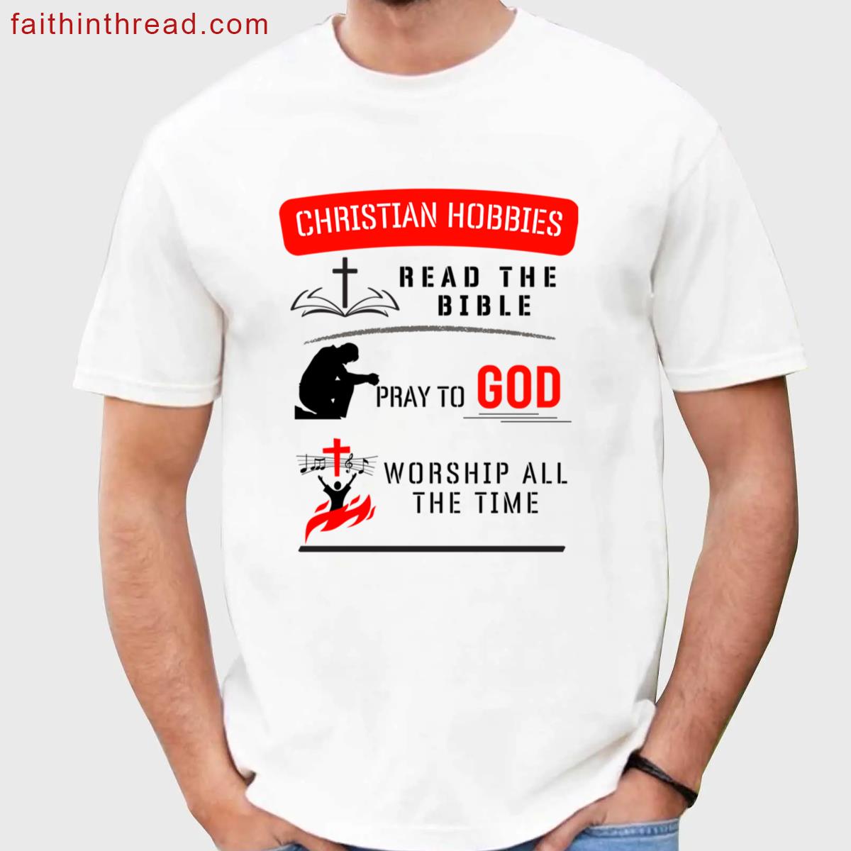 Christian Hobbies Oversized Shirt