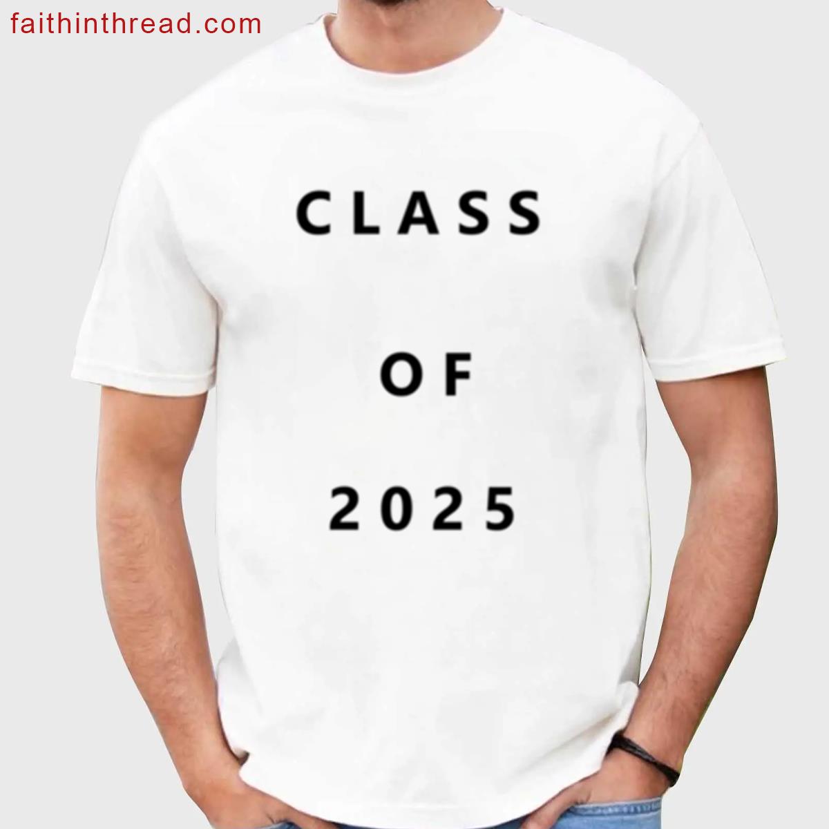 Class Of 2025 Oversized Shirt