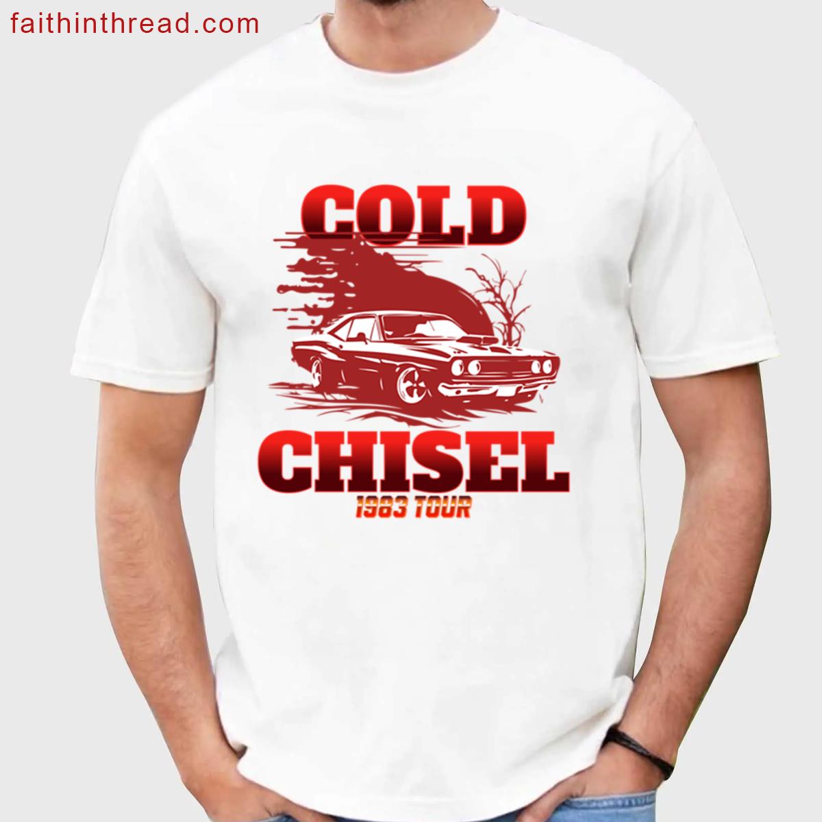 Cold Chisel Tour Design Shirt