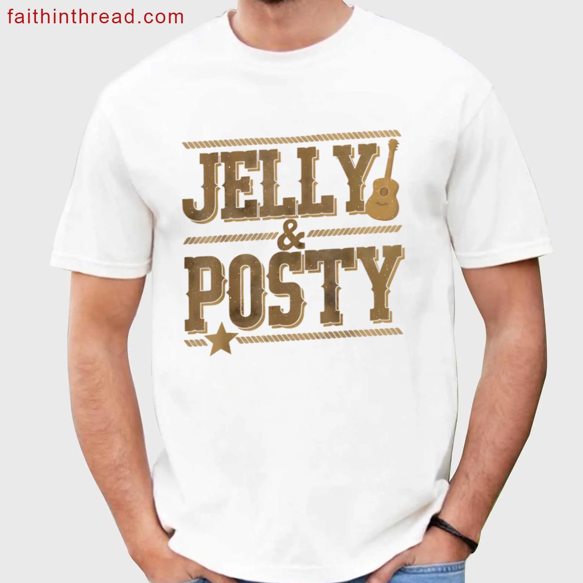 Country Music Tour Men Women Outfit Western Jelly Roll Posty Shirt