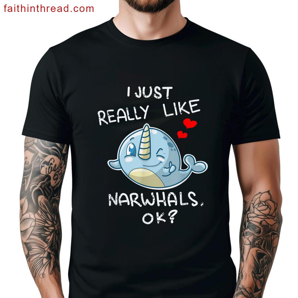 Cute Narwhal Costume For Men Women Kid Narwhal Lover Narwhal Shirt