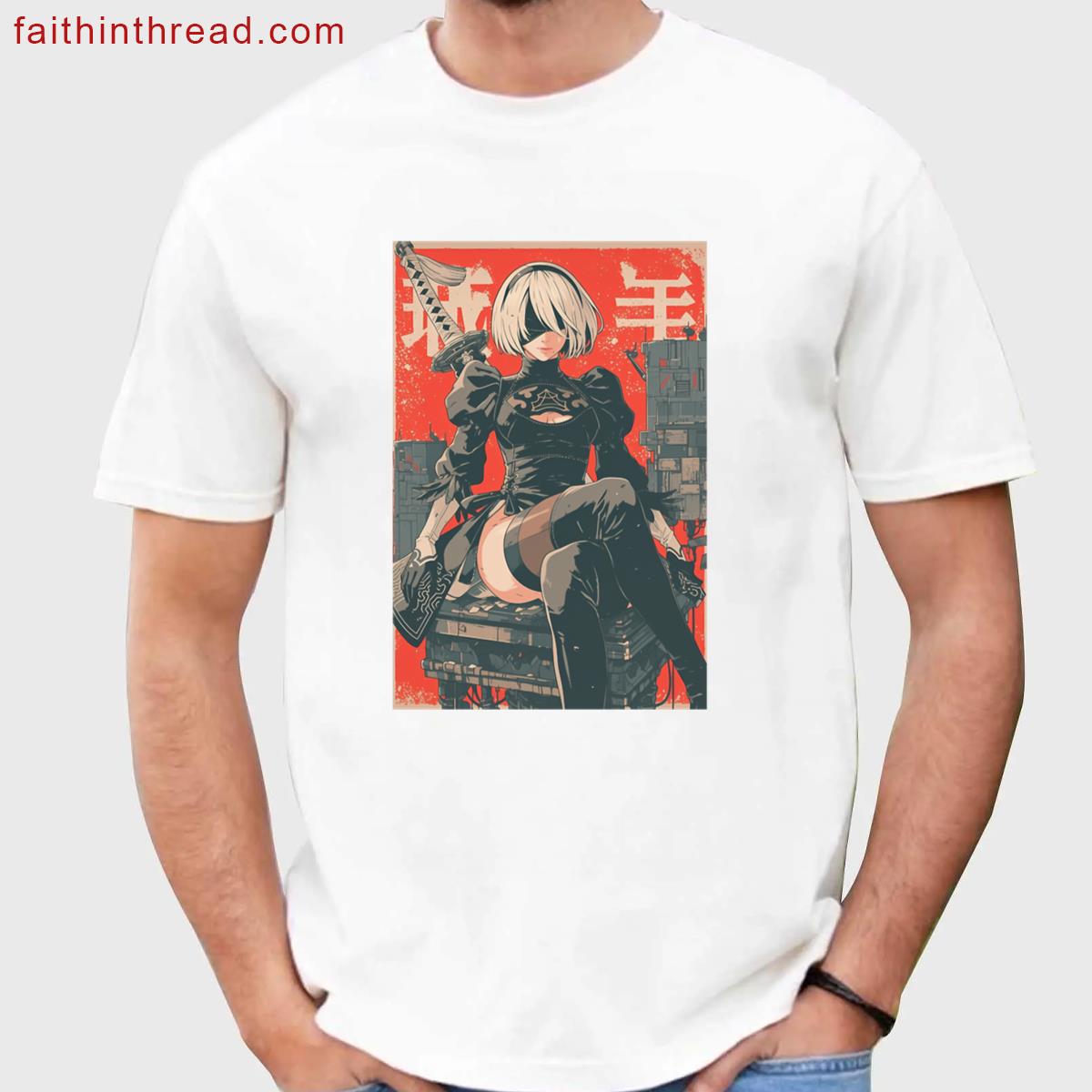 Cyborg Waifu Android Assassin Shirt