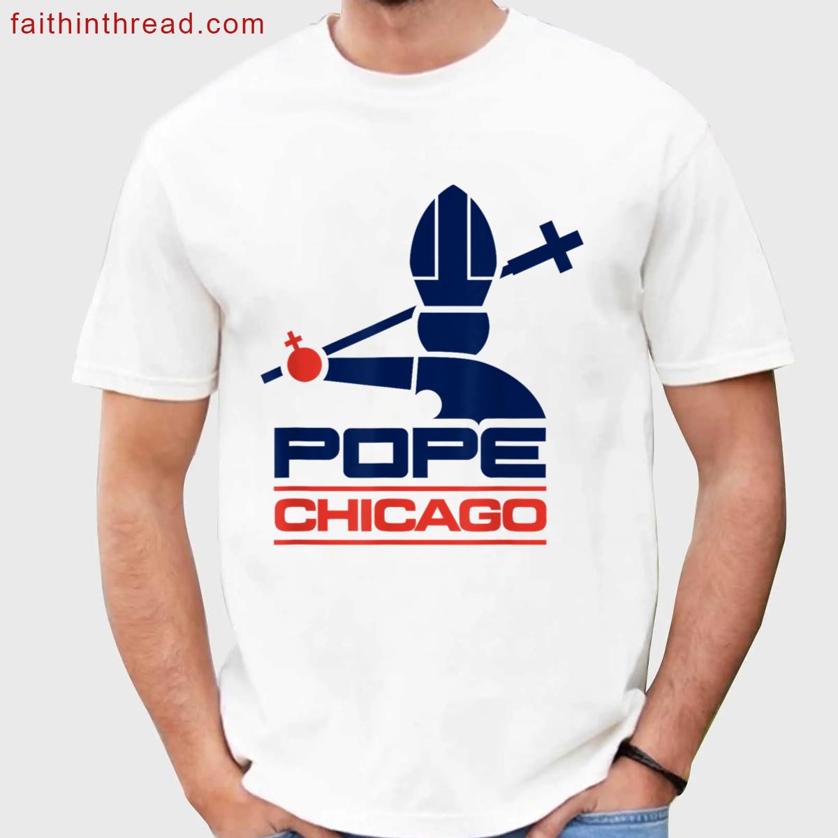Da Pope Leo Xiv Baseball Pope Leo Xiv Pope Chicago Shirt