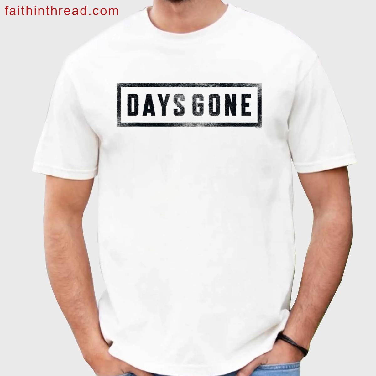 Days Gone Iconic Distressed Big Chest Logo V2 Shirt