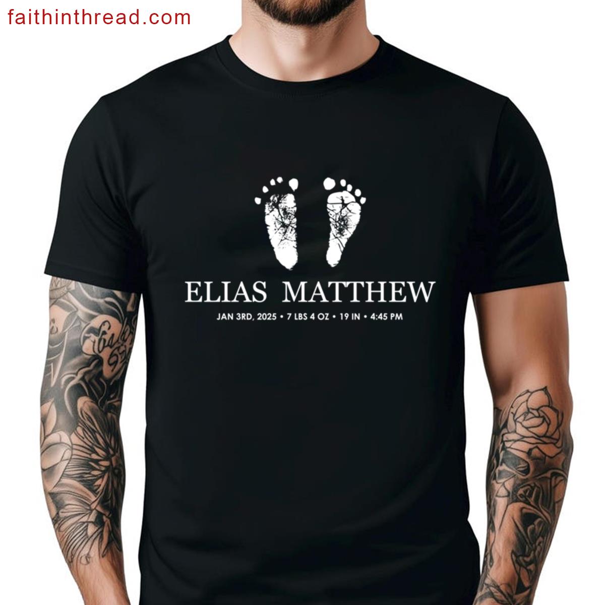 Elias Matthew White Shirt