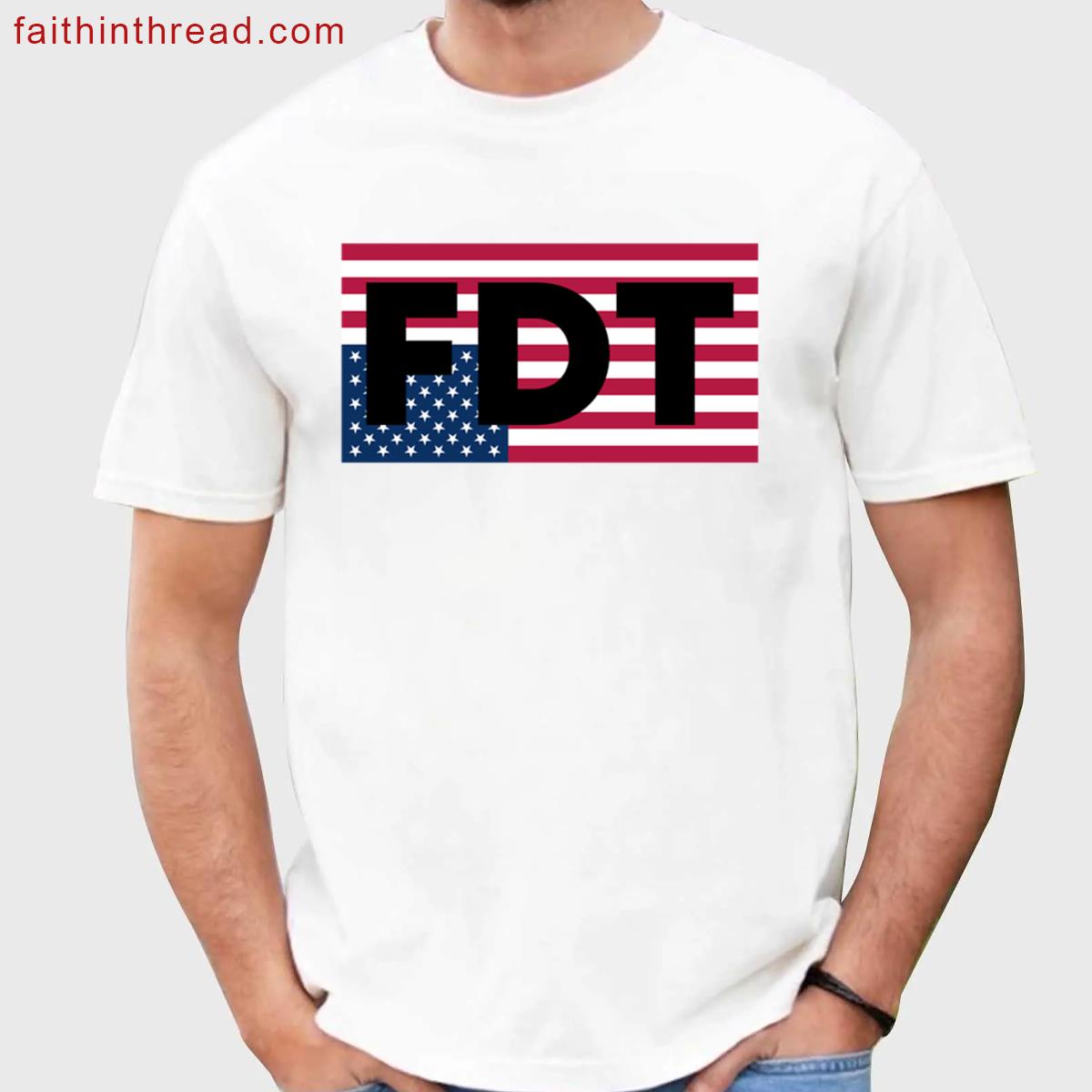Fdt American Flag Upside Down Anti Trump Shirt
