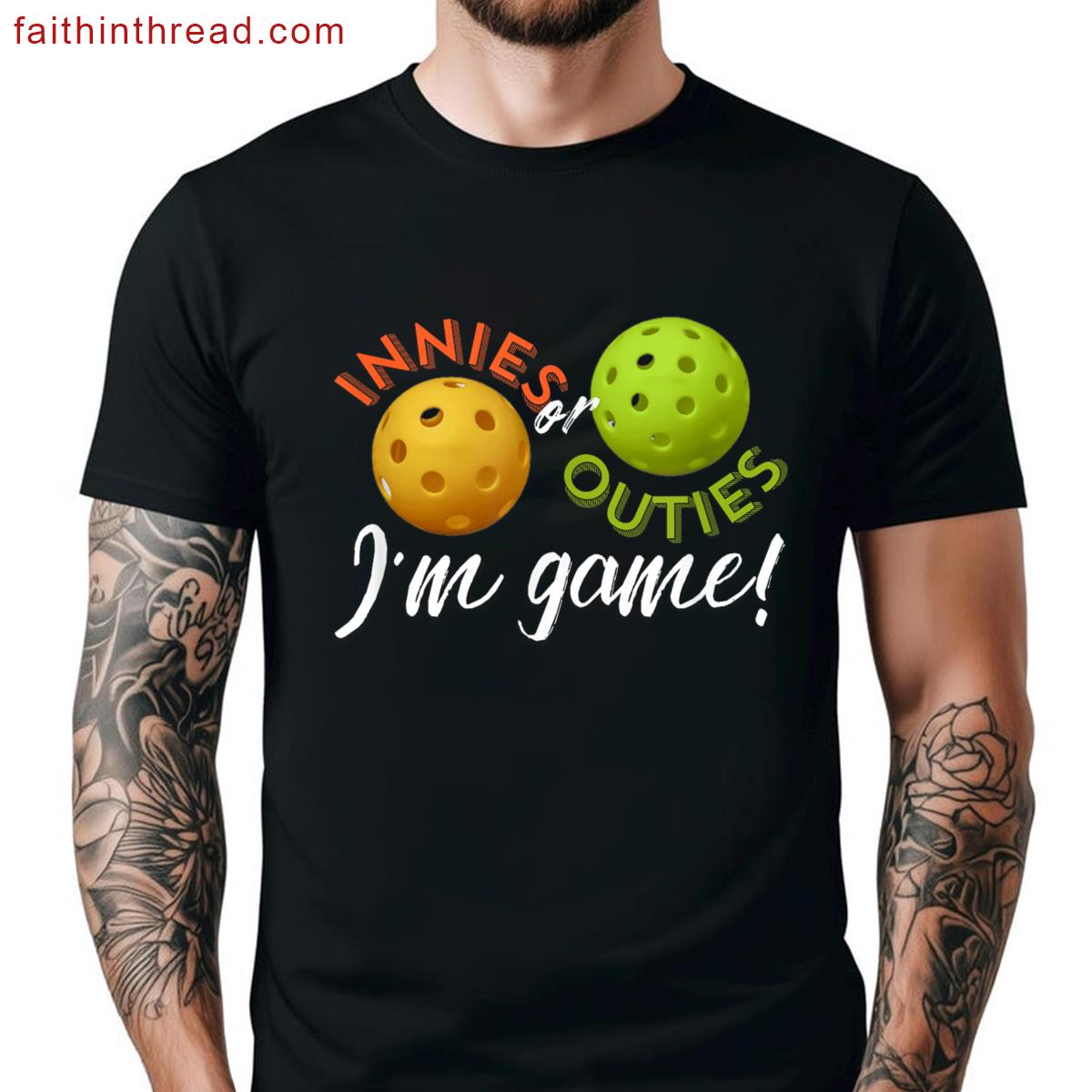 Funny Pickleball Tee For Indoor And Outdoor Players Shirt