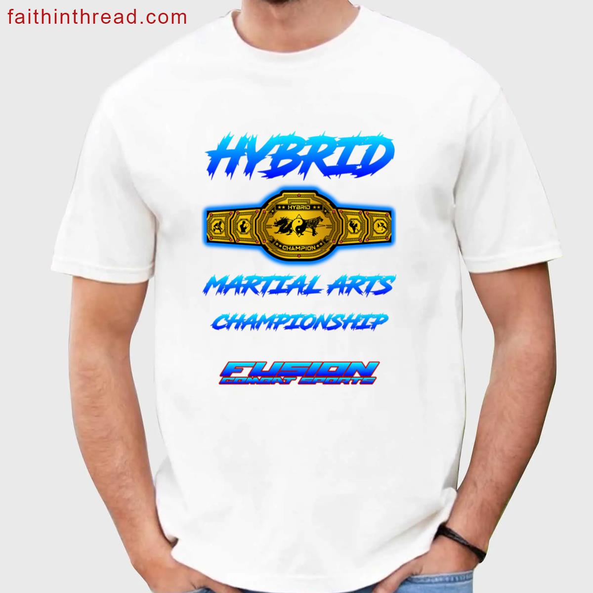 Fusion Combat Sports Hybrid Martial Arts Championship Shirt