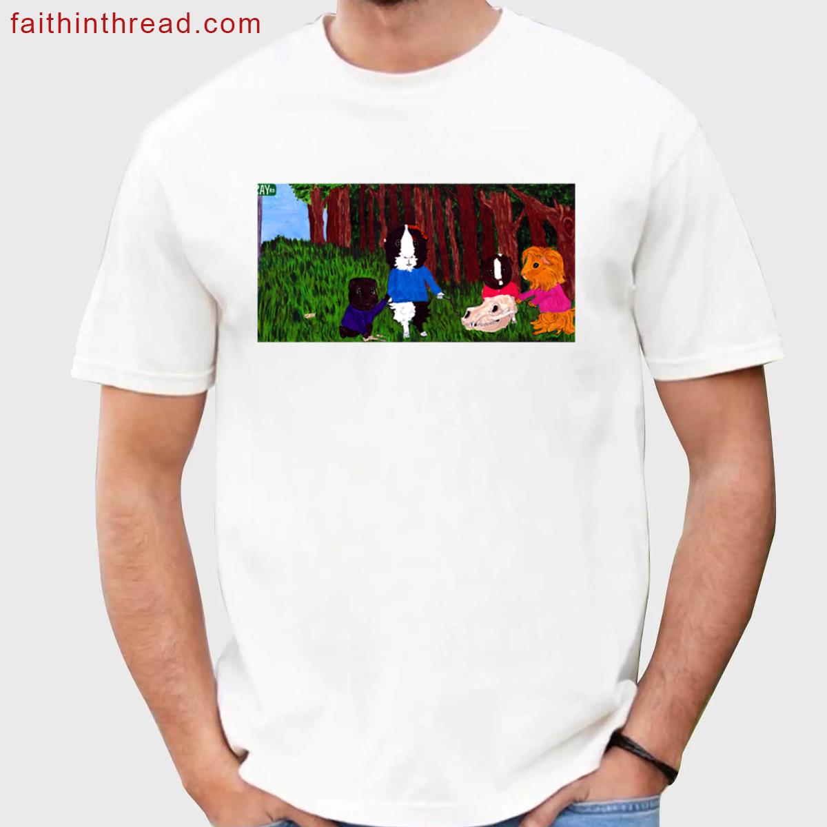 Guinea Pigs Investigate Bones On Bray Road Shirt