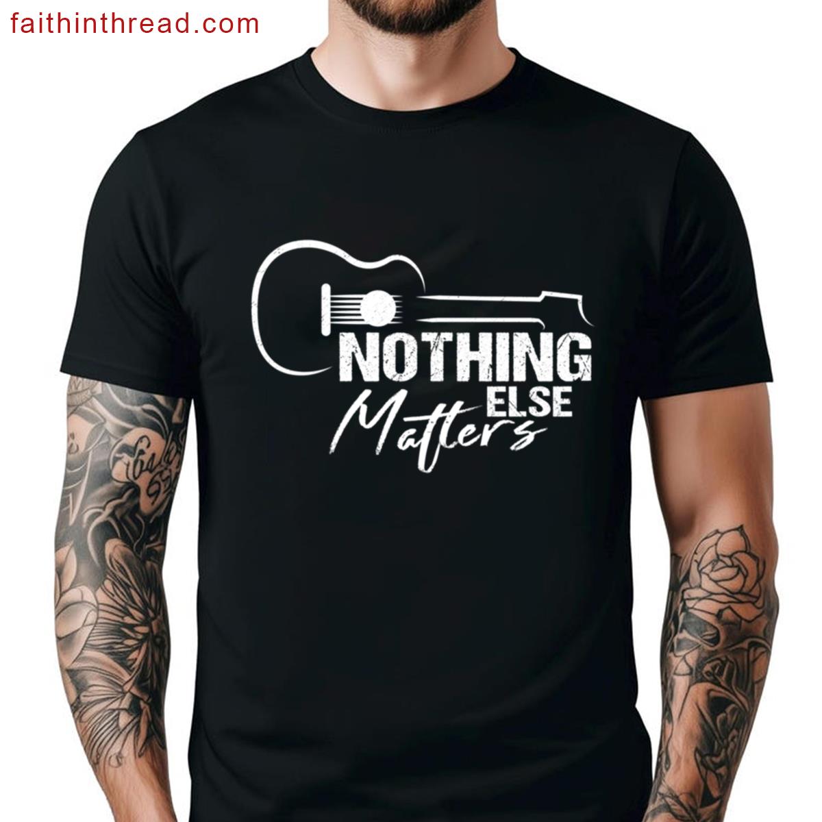Guitar Nothing Else Matters Shirt