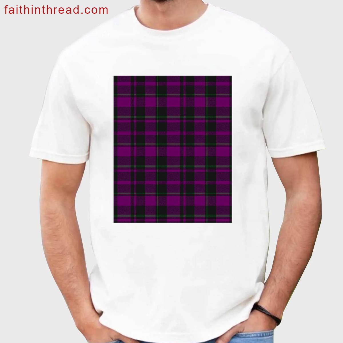 Halloween Punk Plaid Graphic Shirt