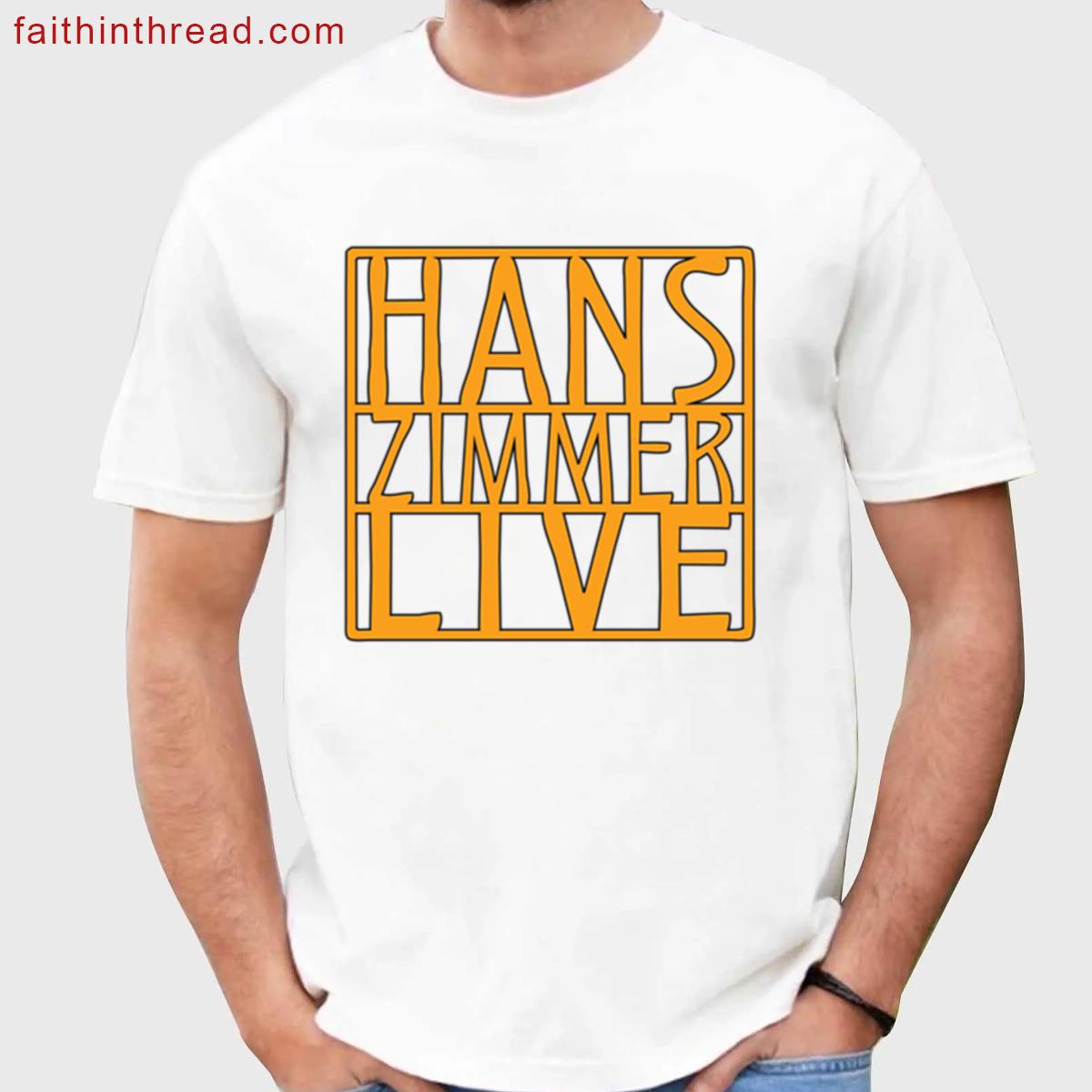 Hans Zimmer Live 2023 Music Tour Dark Shirt