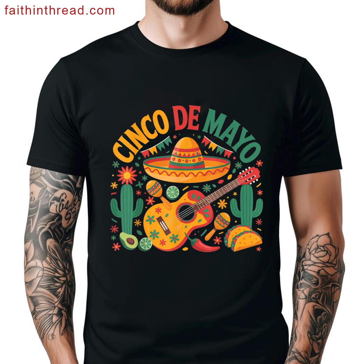 Happy Cinco Mayo Fiesta Mexican Party 5 Mayo Men Women Shirt