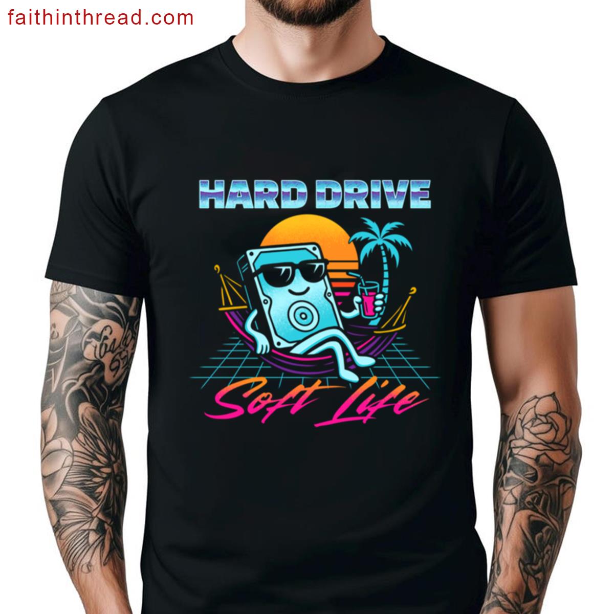 Hard Drive Soft Life Shirt