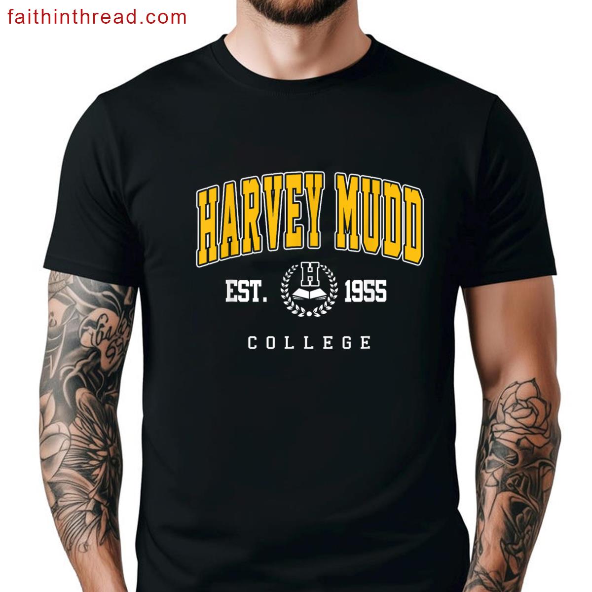 Harvey Mudd Retro University Design For Men Women Shirt