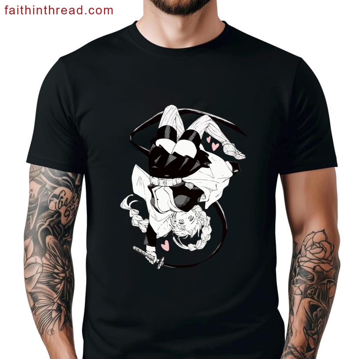 Hashira Love Kanroji Mitsuri Oversized Shirt