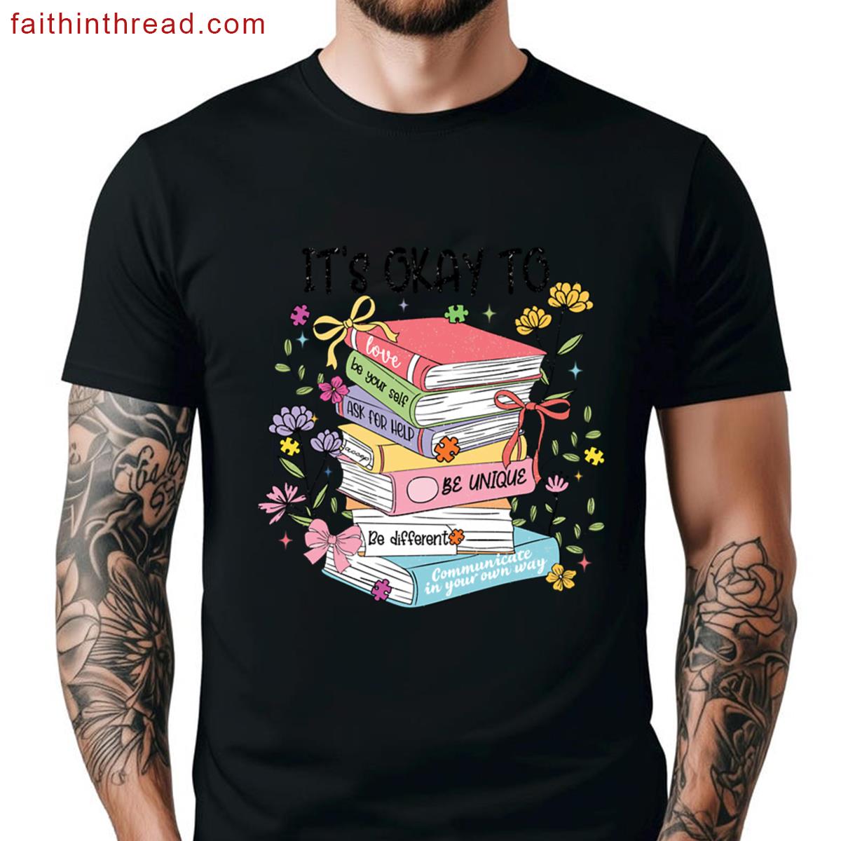 Its Okay Speech Therapy Aba Therapist Bcba Mental Health Rbt Aac Slp Shirt