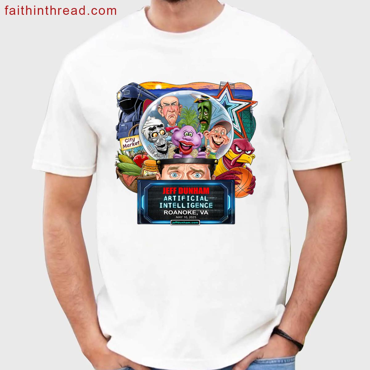 Jeff Dunham Roanoke Va 2025 Shirt