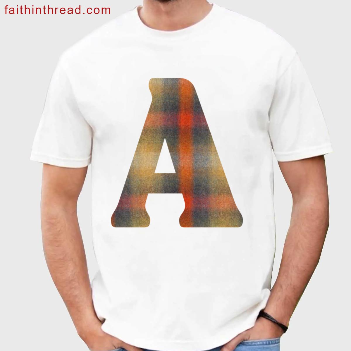 Letter A Oversized Shirt