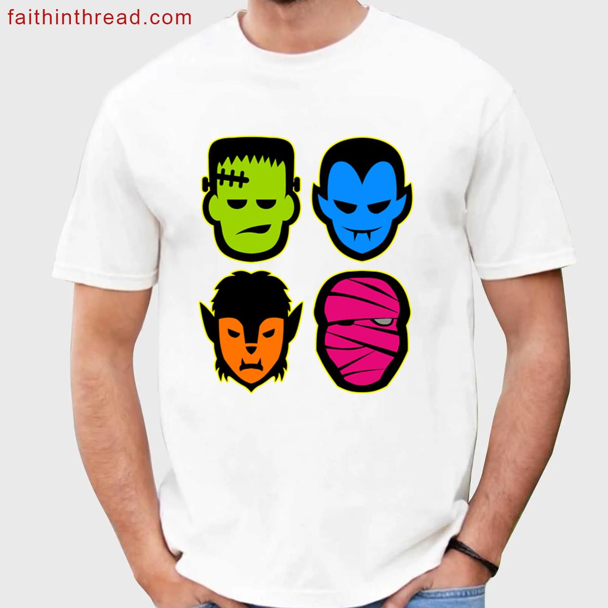 Monsters Oversized Shirt