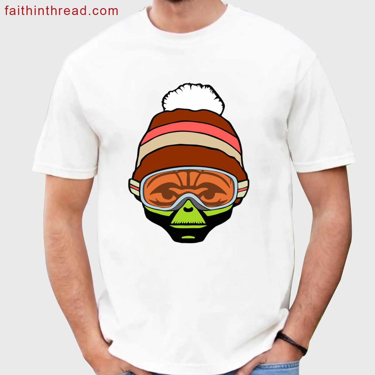 Skier Yoda Shirt