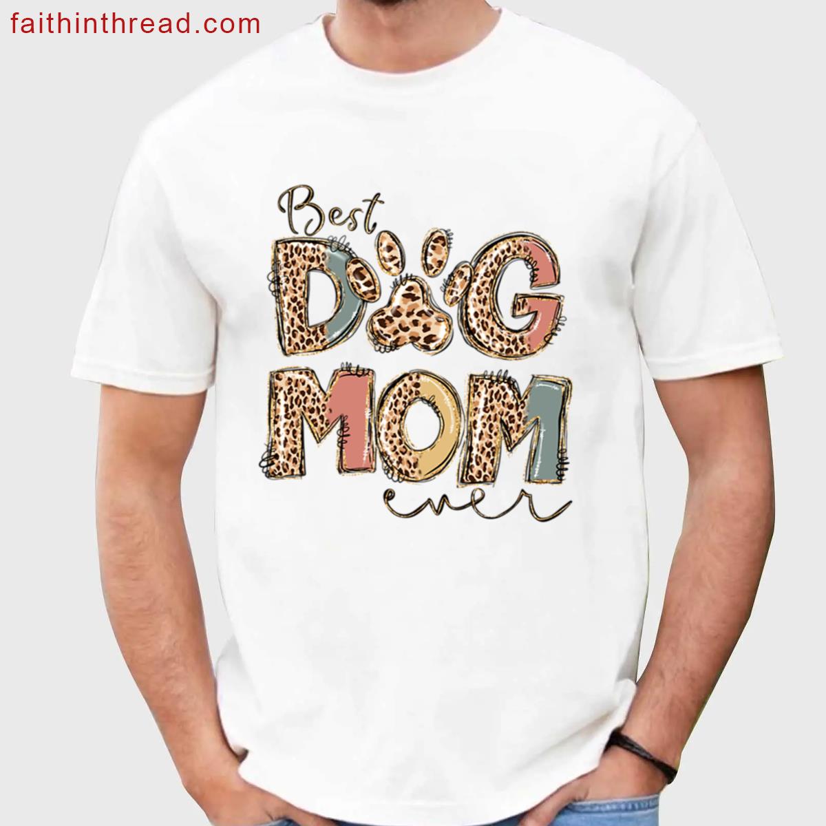 Best Dog Mom Oversized Shirt