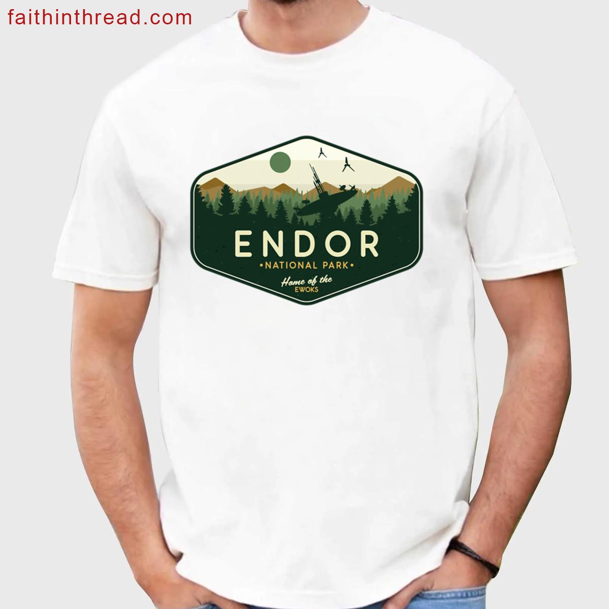 Endor National Park Graphic Tee Shirt
