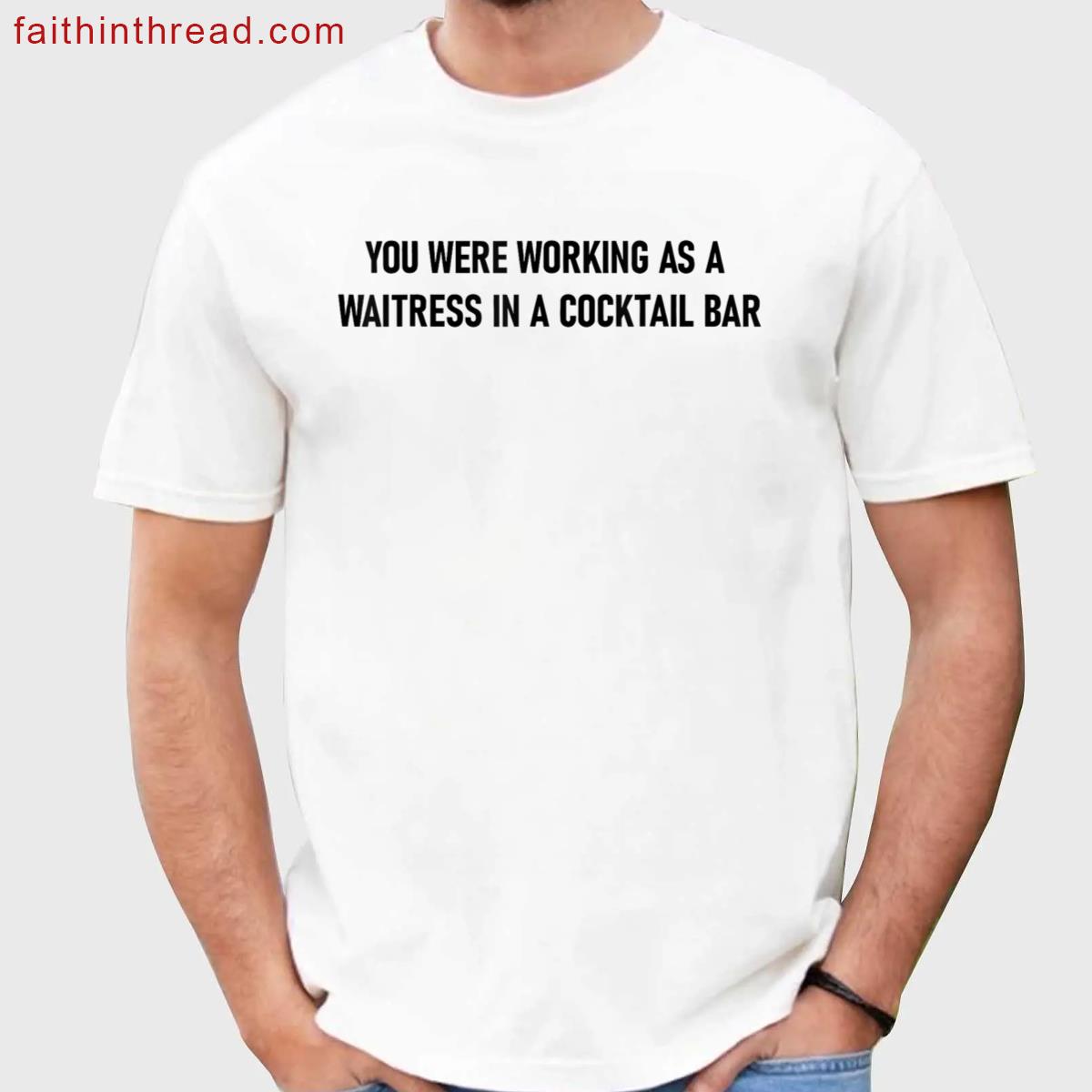 Funny Cocktail Bar Shirt