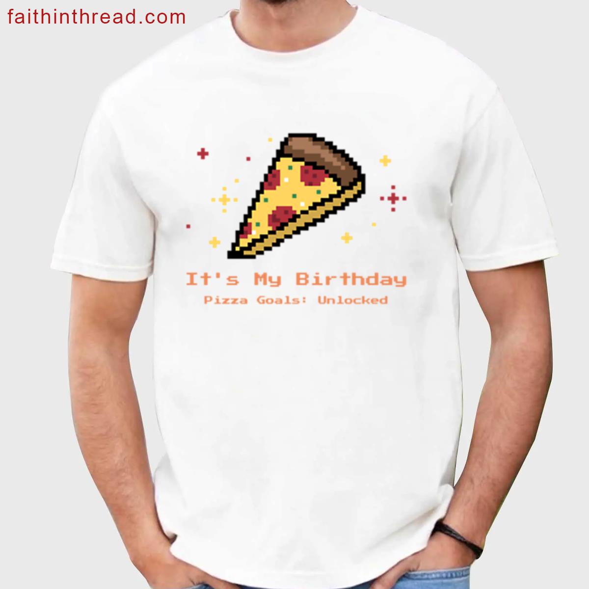 Goals Unlocked Birthday Tee Kids Shirt