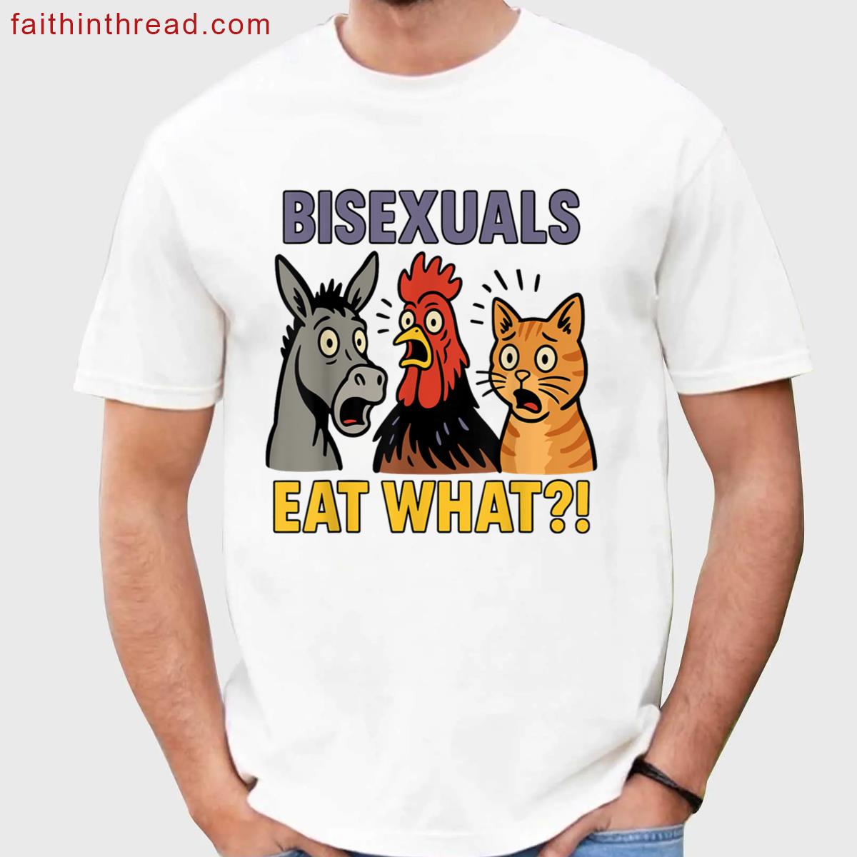 Groovy Bisexuals Funny Tee Shirt