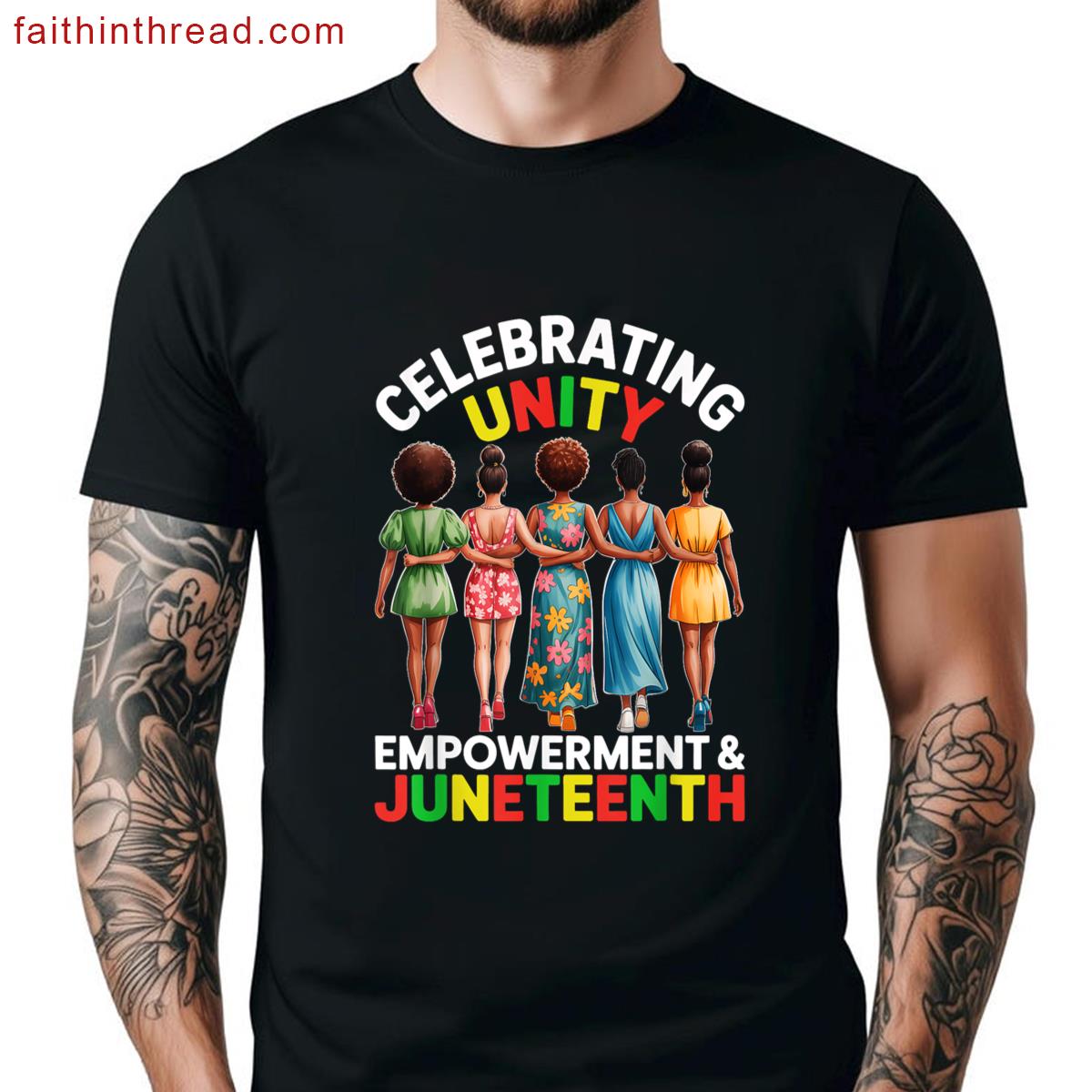 Juneteenth For Women 1865 Celebration Tee Shirt