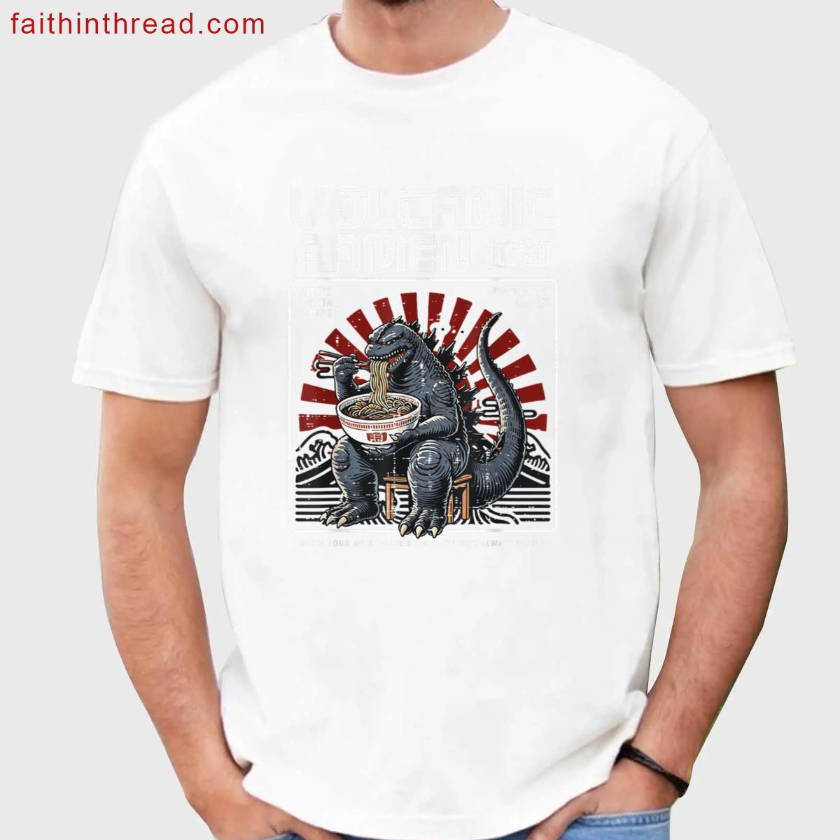 Kaiju Art Ramen Unisex Shirt