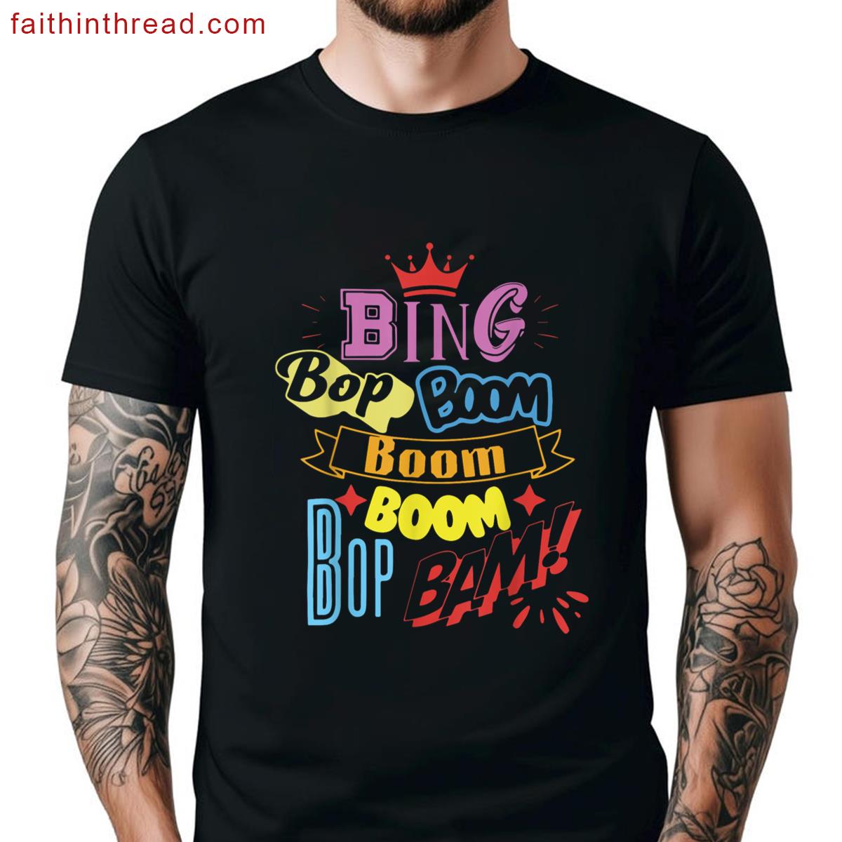 Ken Bing Bop Boom Funny Tee Shirt