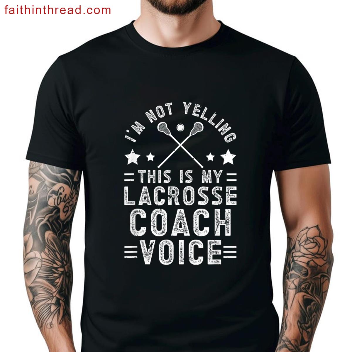Lacrosse Coaching Humor Apparel Shirt