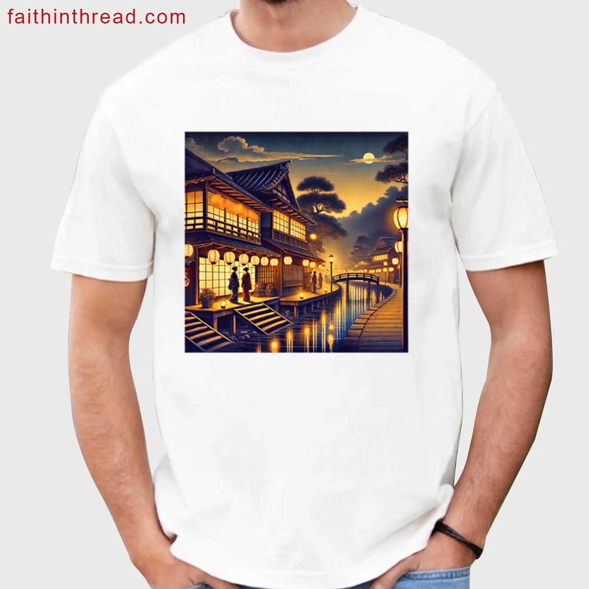 Lantern Canal Art Shirt