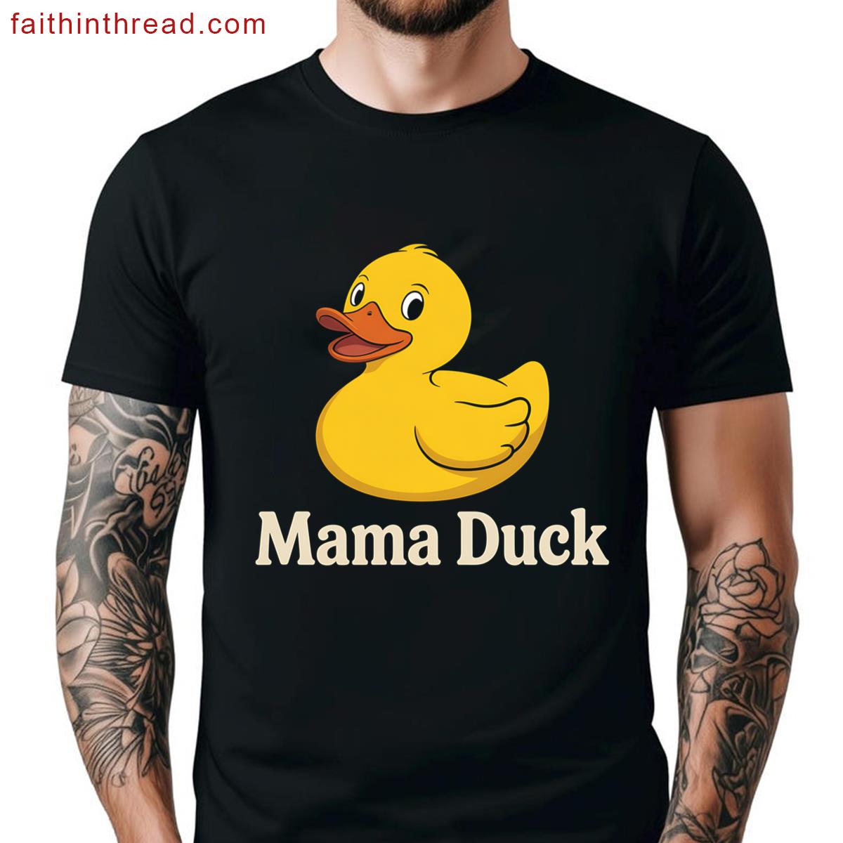 Mama Duck Rubber Ducky Tee Shirt