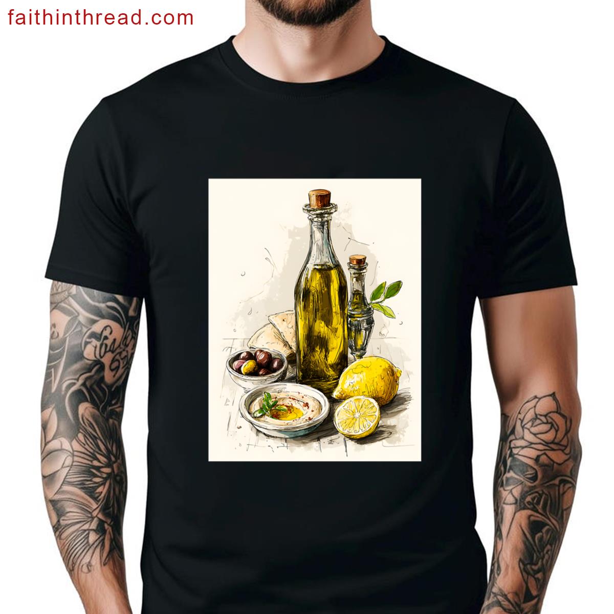 Mediterranean Food Lovers Shirt