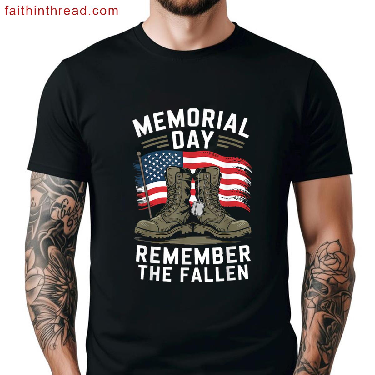 Military Vintage Remember Shirt