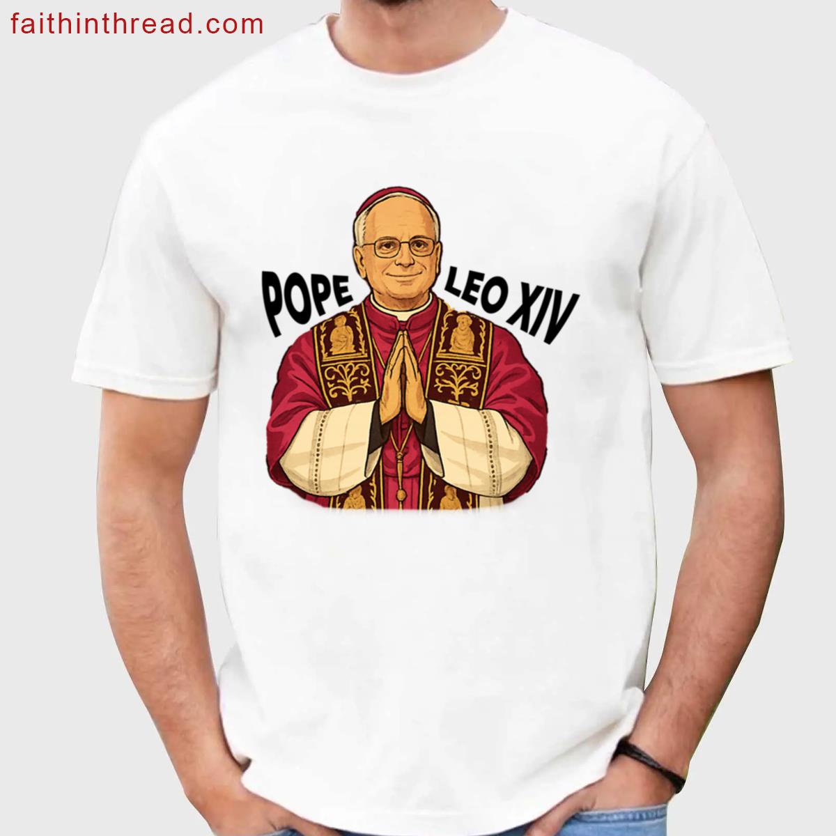 New Pope Stylized Design Shirt