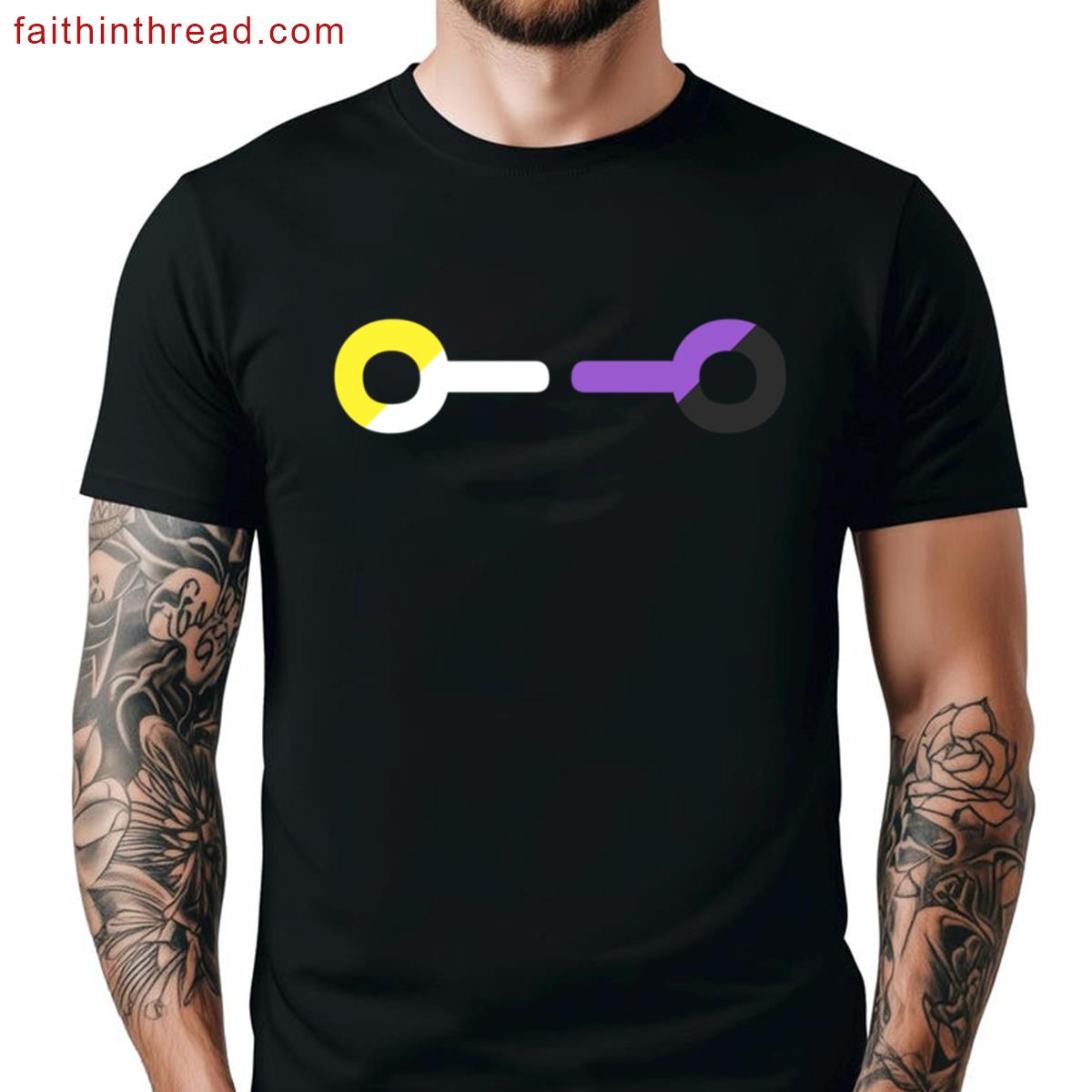 Non Binary Casual Oversized Tee Shirt