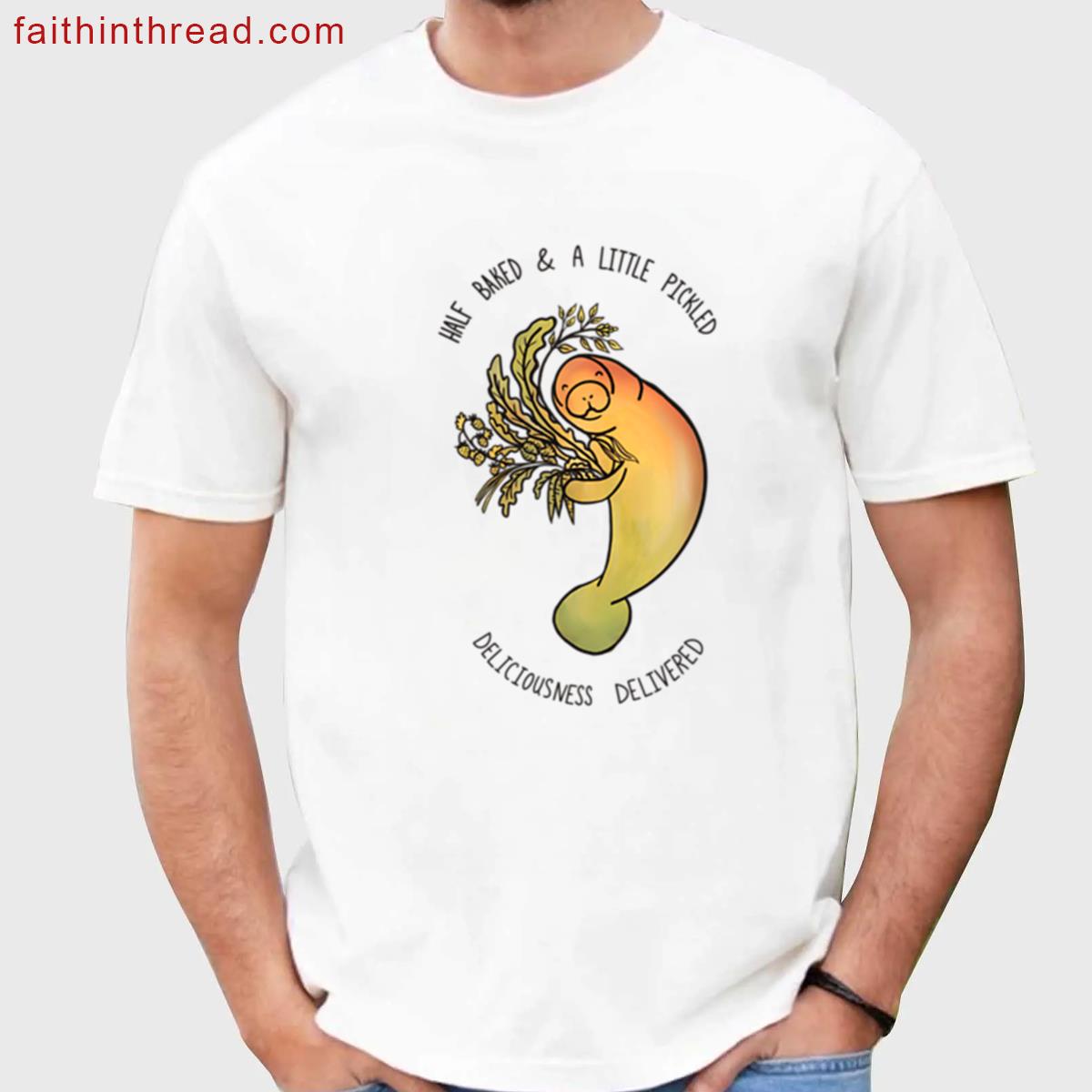 Original Happy Hungry Manatee Design Shirt