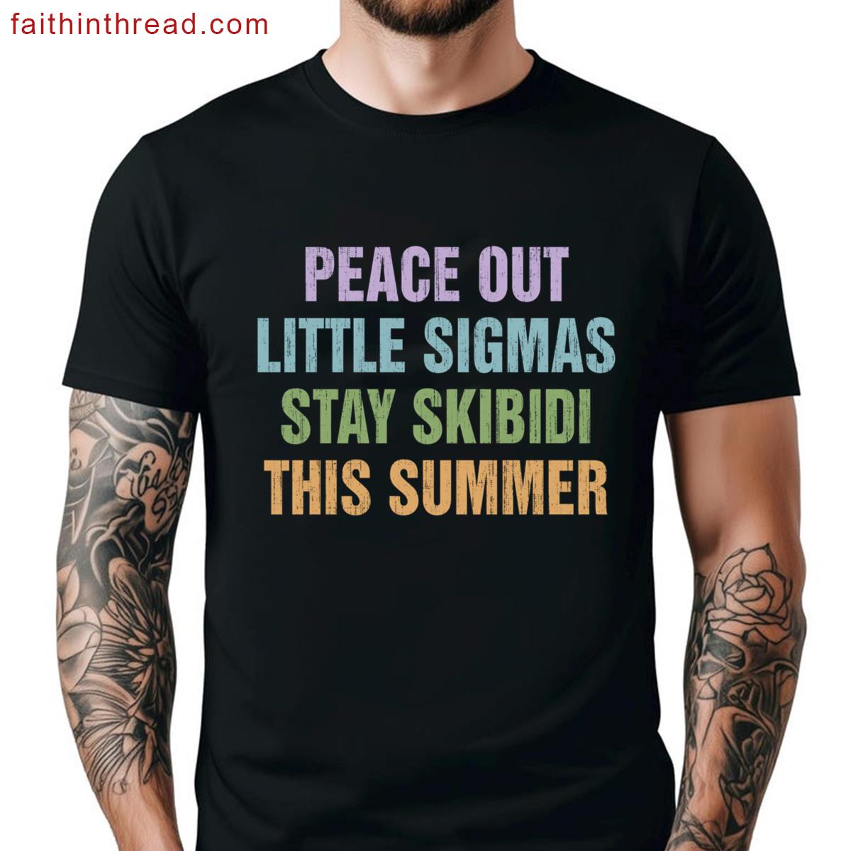 Peace Skibidi Last Day Tee Shirt