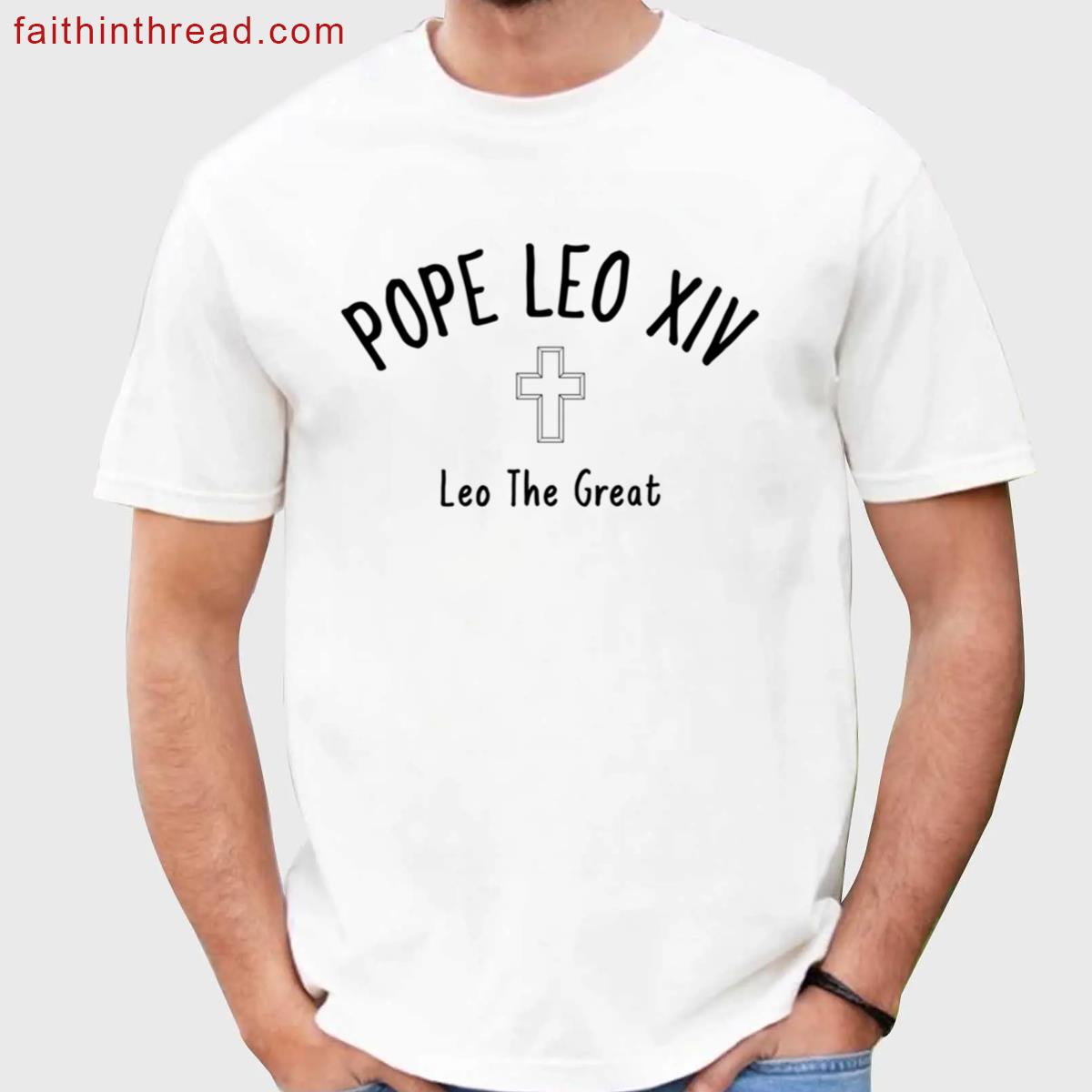 Pope Leo Xiv Catholic Shirt
