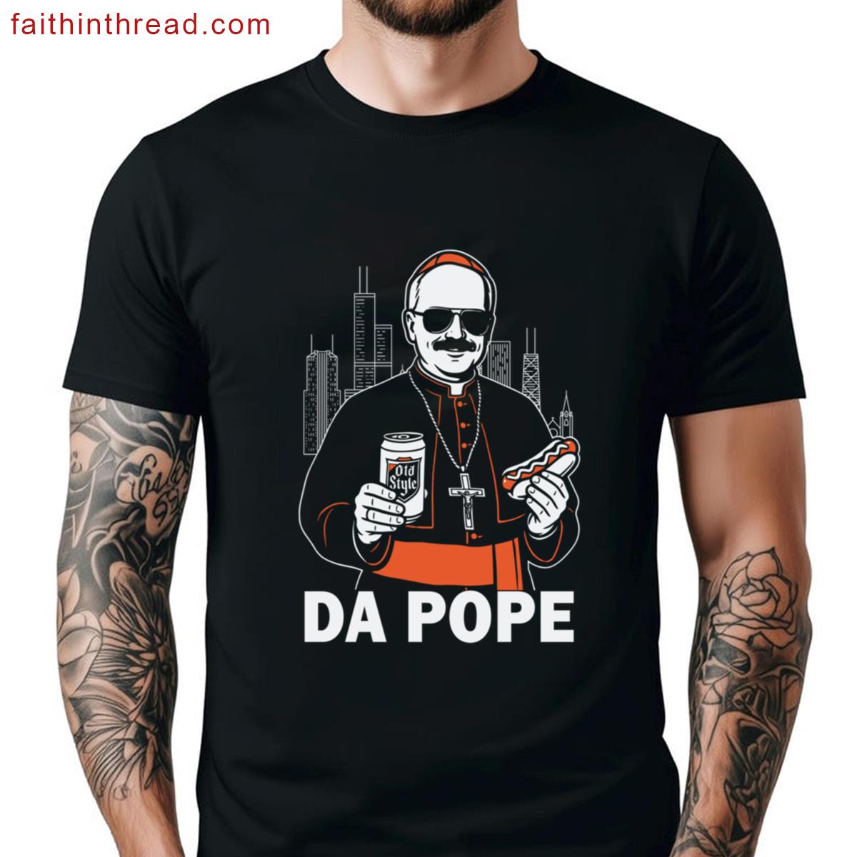 Pope Leo Xiv Da Pope Design 1 Shirt